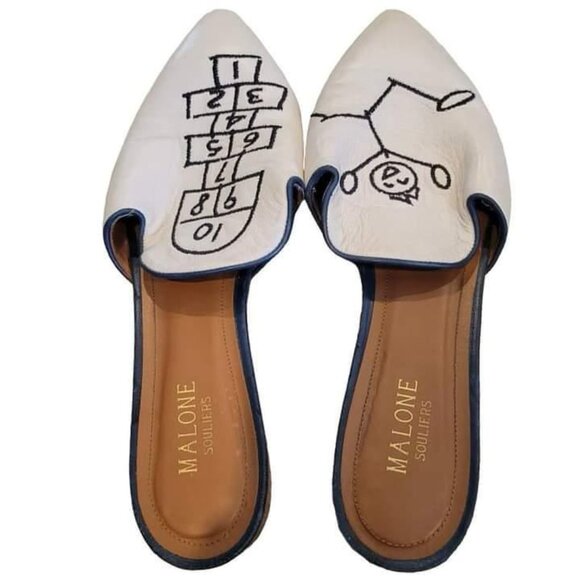 Malone Souliers Mules - Italian Size 39 - Picture 2 of 6